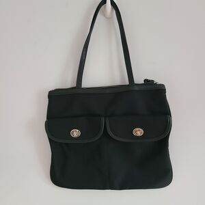 Y2K Old Navy Elegant Black Shoulder Nylon Bag